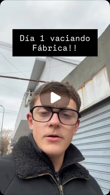 Día 1 vaciando fábrica – reel de Instagram de Todoentres